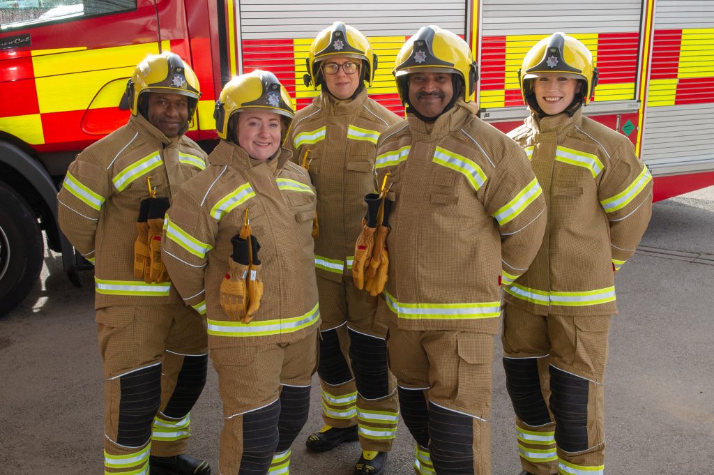 Firefighters &#8216;going for gold&#8217; with first new fire kit in 15 years