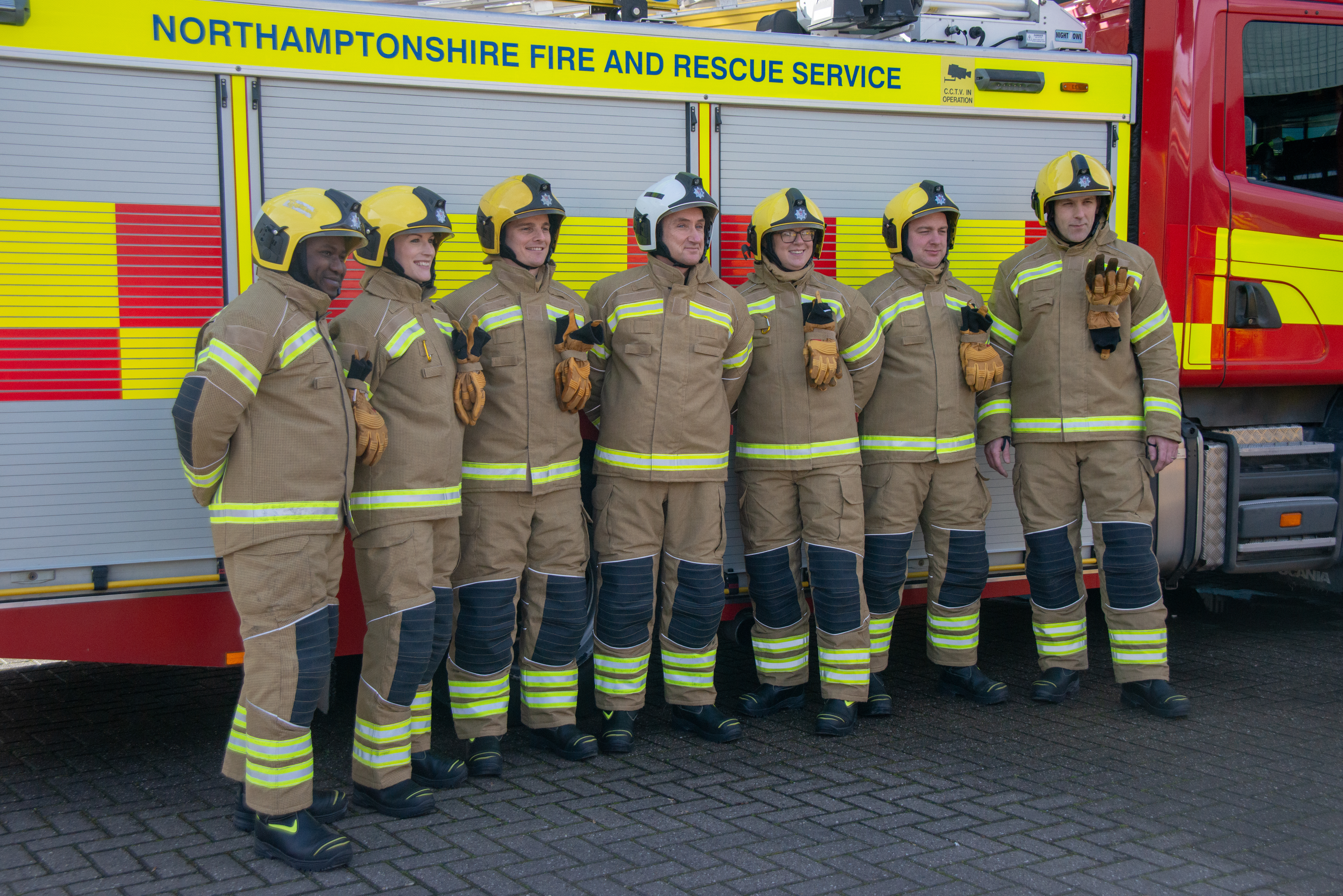 Firefighters &#8216;going for gold&#8217; with first new fire kit in 15 years