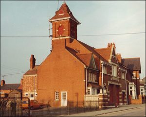 Rushden Fire Station in 1902