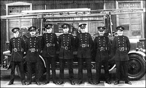 Burton Latimer Fire Brigade in 1942