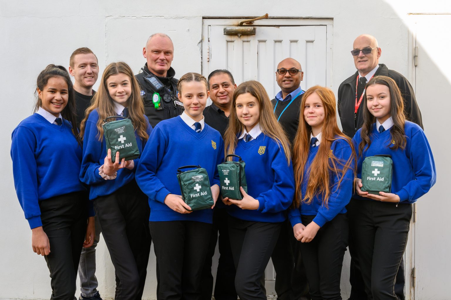 Children who championed lifesaving kits celebrated at Kettering launch Northamptonshire Fire