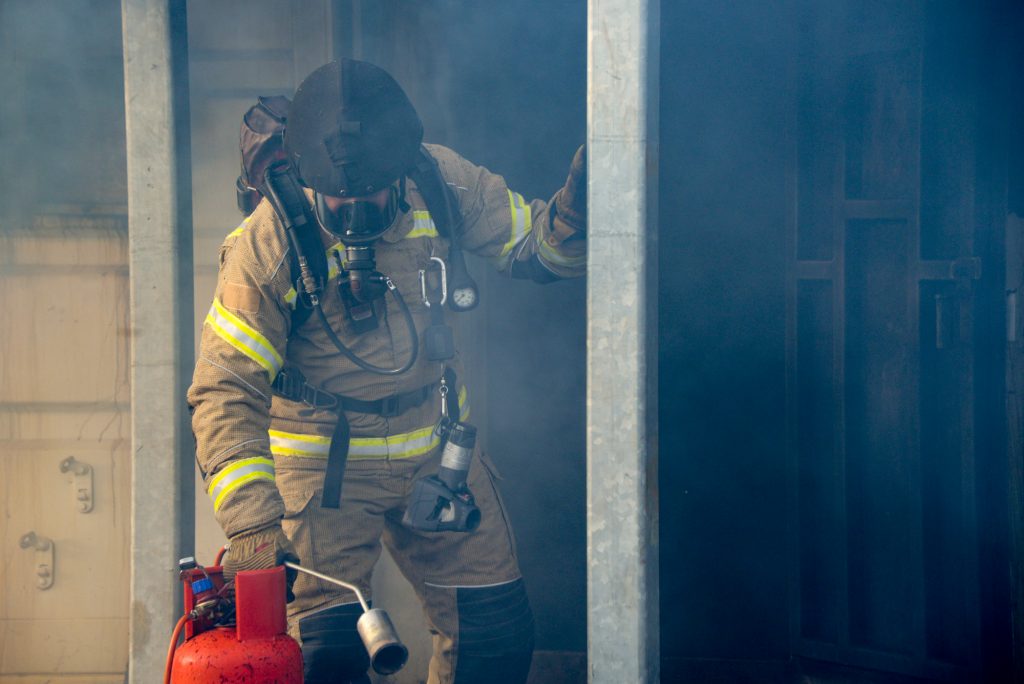 Image of NFRS firefighter