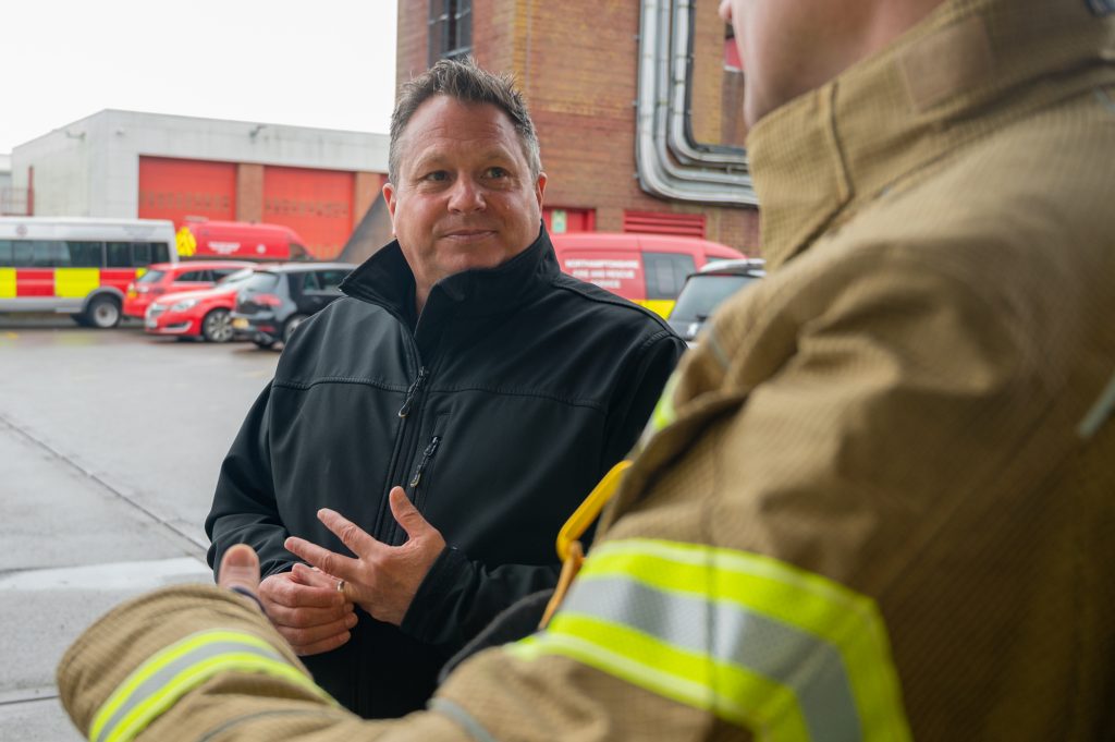 Chief Fire Officer Darren Dovey