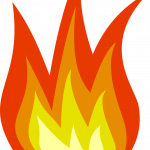 Illustration of a flame
