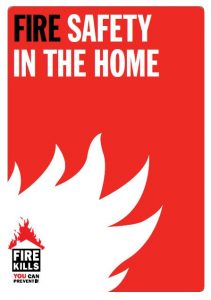 Fire safety in the home booklet in English
