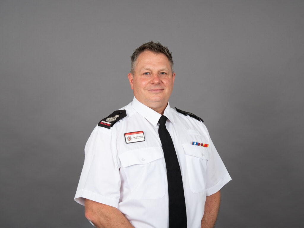 Chief Fire Officer Darren Dovey