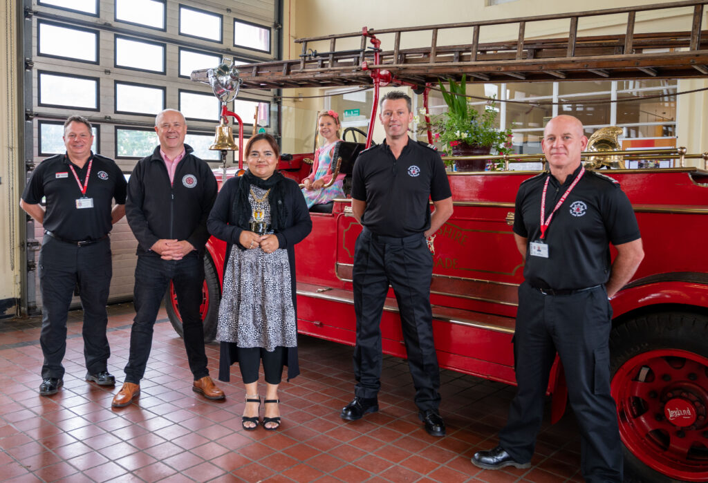 Mayoral visit to The Mounts Fire Station