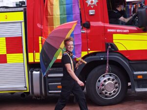 Firefighter Hazel Clements