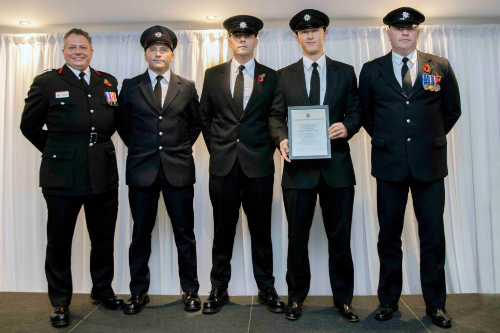 Fire staff commended for their lifesaving efforts in Northamptonshire