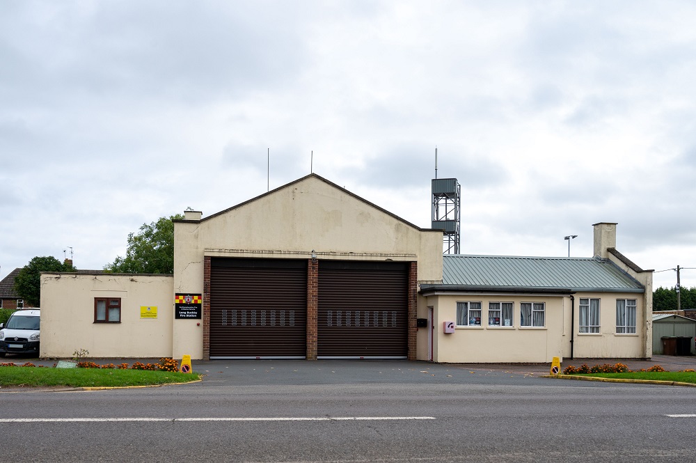 Front external view of Long Buckby Fire Station