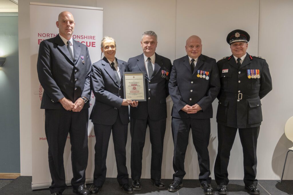 Fire crews and staff commended for lifesaving efforts and loyal service at awards ceremony