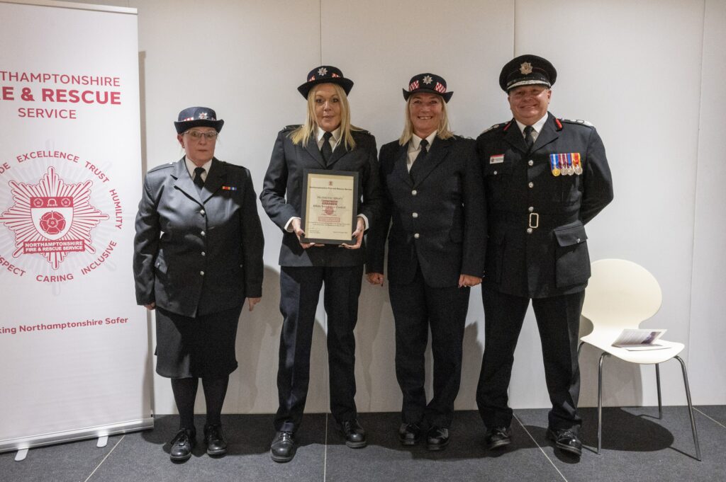 Fire crews and staff commended for lifesaving efforts and loyal service at awards ceremony