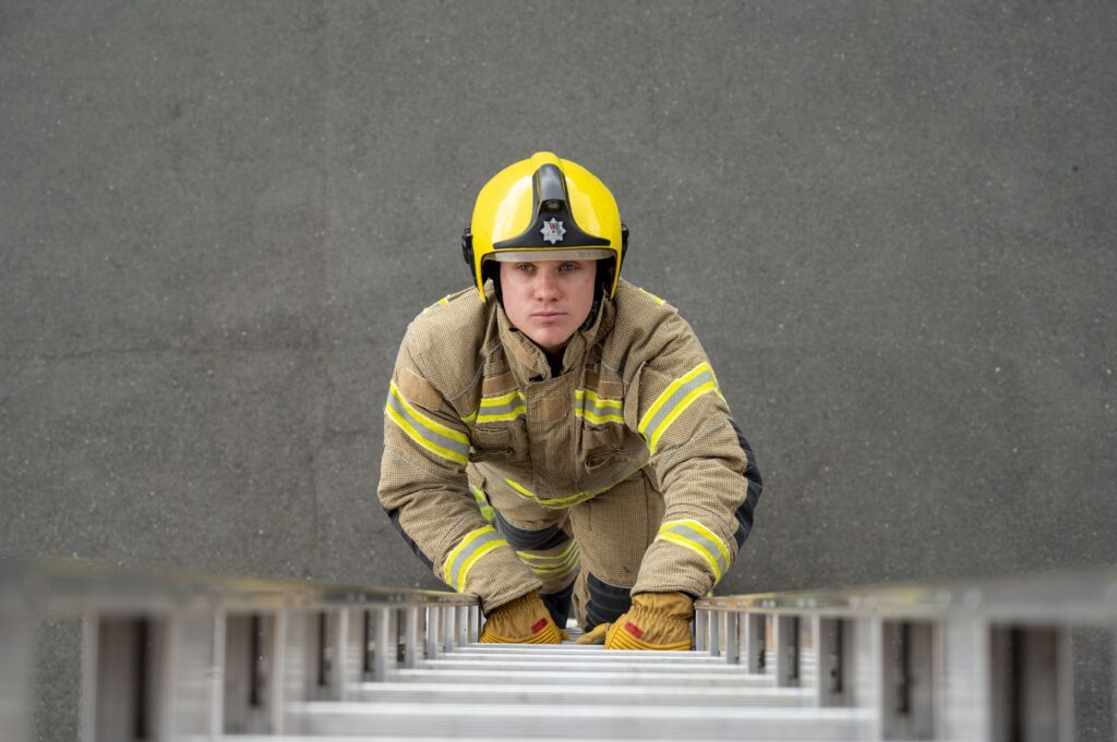 What happens after you apply to become a firefighter in Northamptonshire?