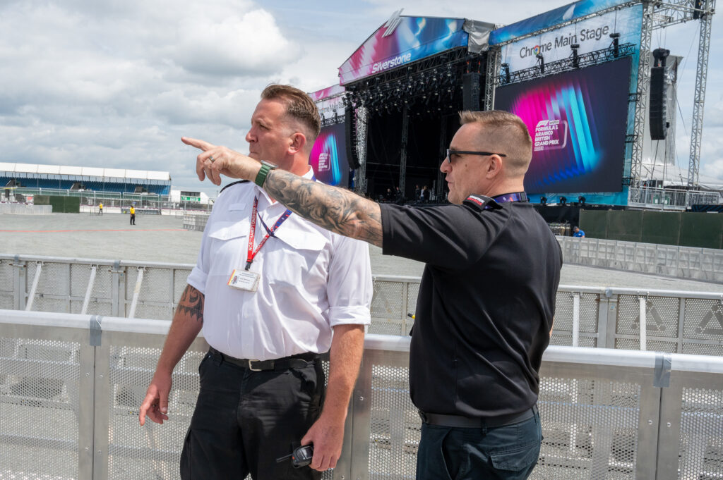 Work underway at Silverstone Grand Prix for Fire Service