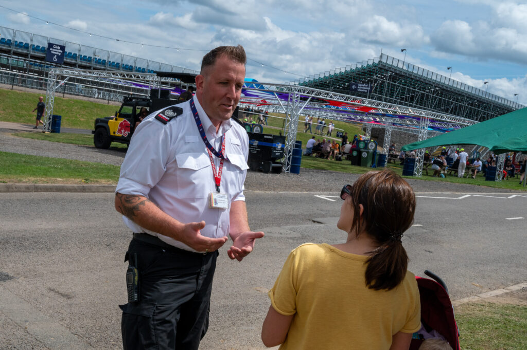 Work underway at Silverstone Grand Prix for Fire Service