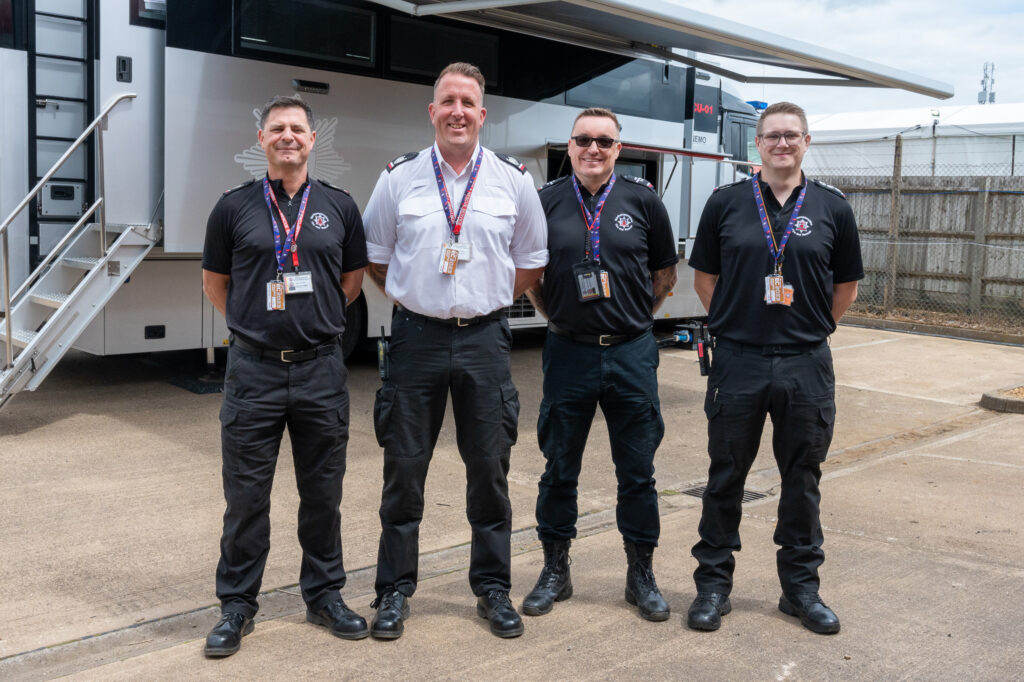 Work underway at Silverstone Grand Prix for Fire Service