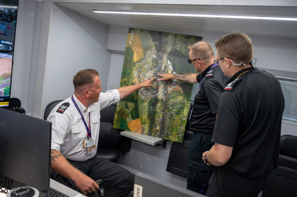 Work underway at Silverstone Grand Prix for Fire Service