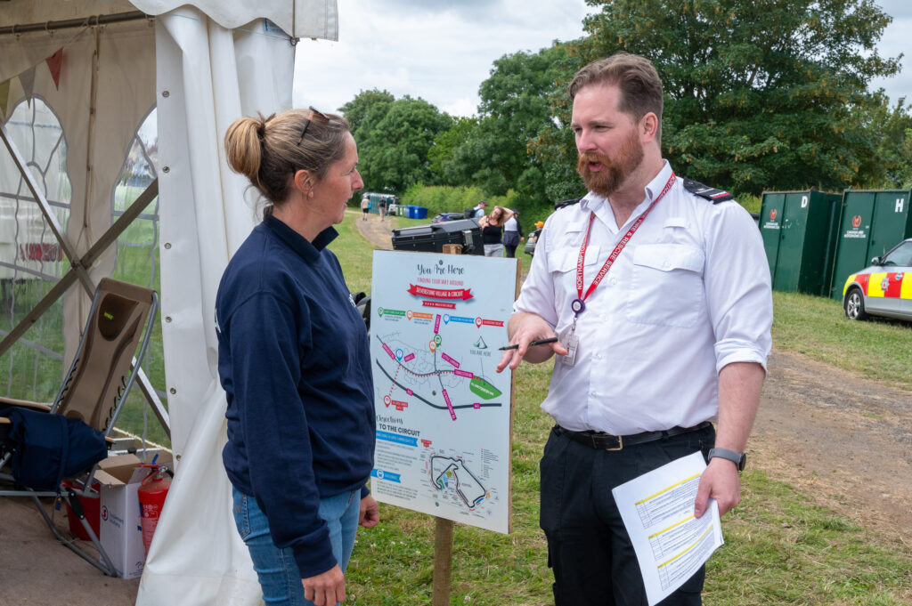 Work underway at Silverstone Grand Prix for Fire Service