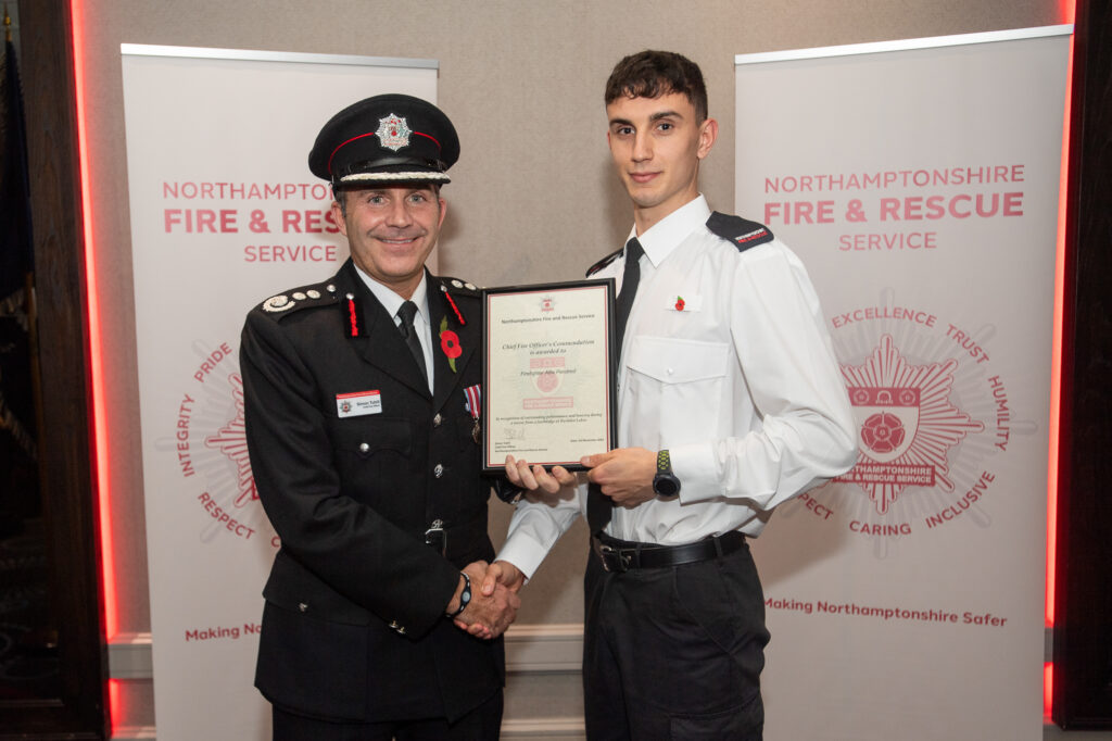 Life-saving efforts and loyal service receive recognition at annual Fire Service awards