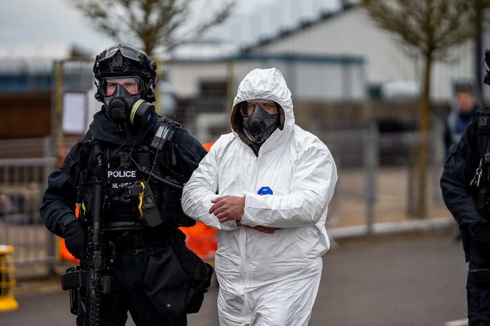 Multi-agency exercise tests emergency services response to terrorist and chemical attack