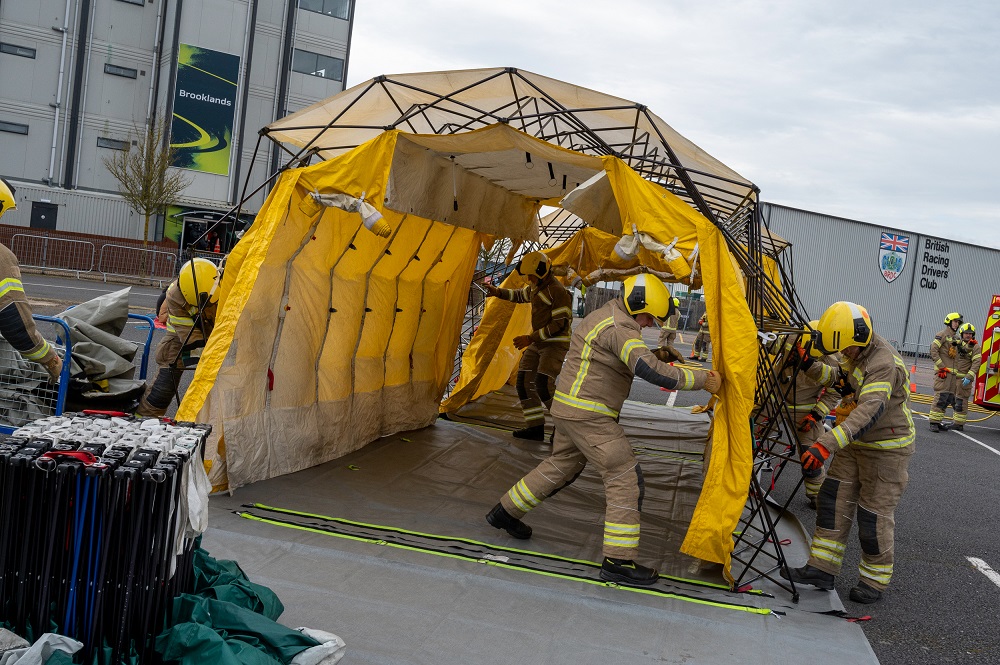 Multi-agency exercise tests emergency services response to terrorist and chemical attack