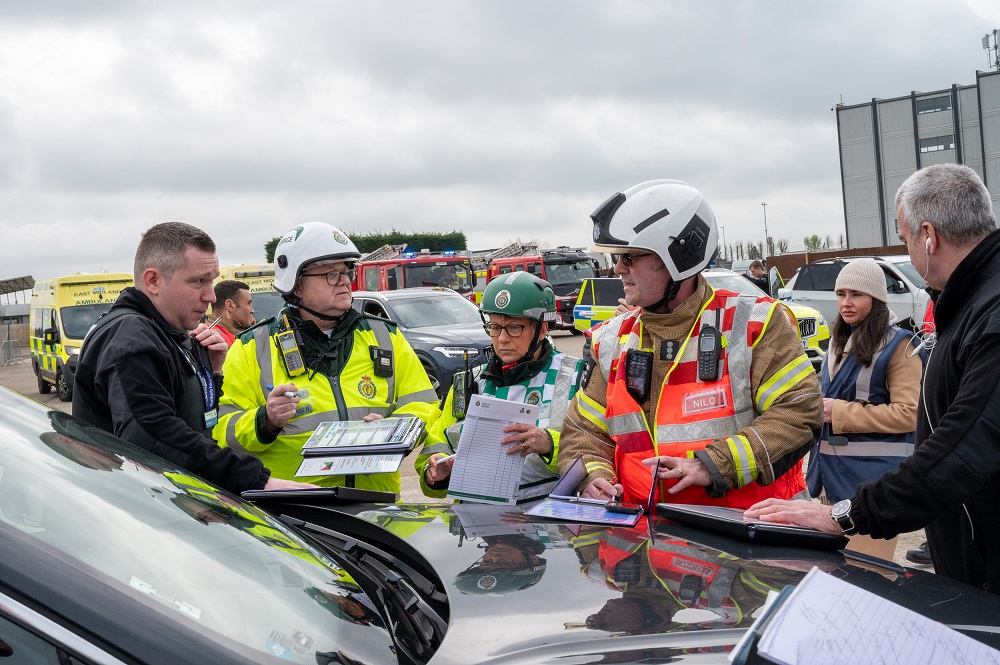 Multi-agency exercise tests emergency services response to terrorist and chemical attack