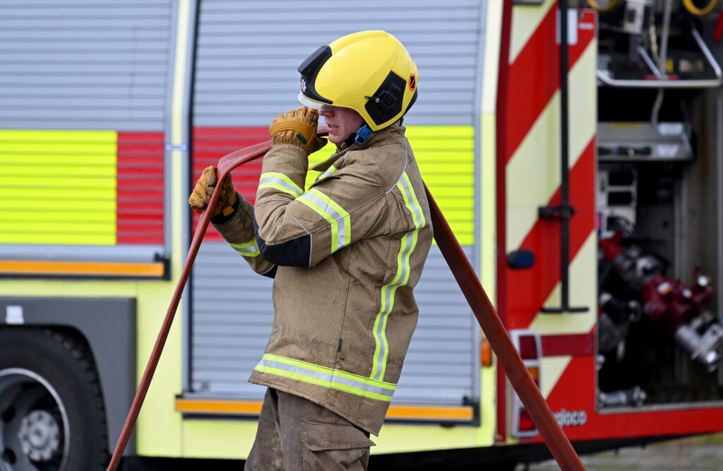 New Northamptonshire Fire recruits celebrate Passing Out parade