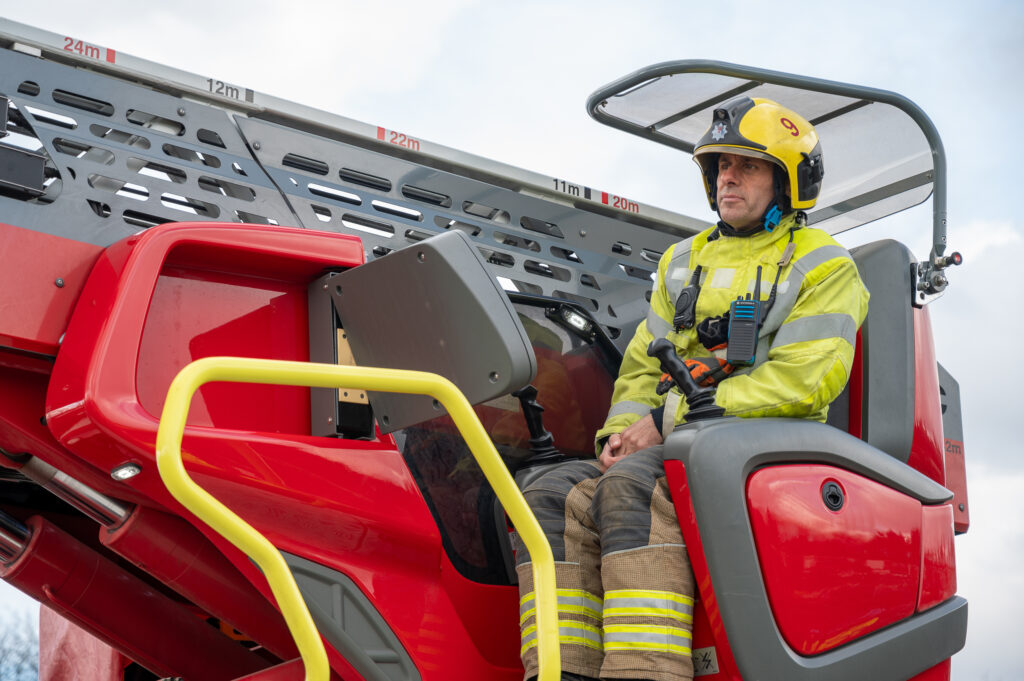 Firefighters reach for the sky in high-rise exercise