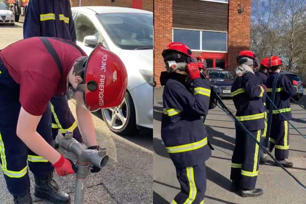 Fire Service teaches young people workplace skills on course to boost employability